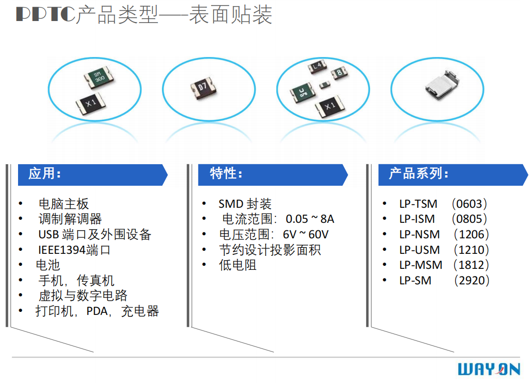 維安PPTC,維安OVP,維安TVS，WAYON代理商，WAYON PPTC.png